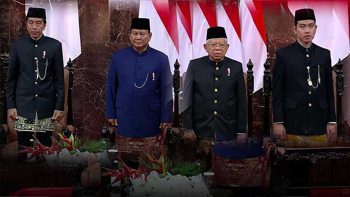 Pelantikan Prabowo-Gibran Jadi Presiden-Wapres 2024-2029