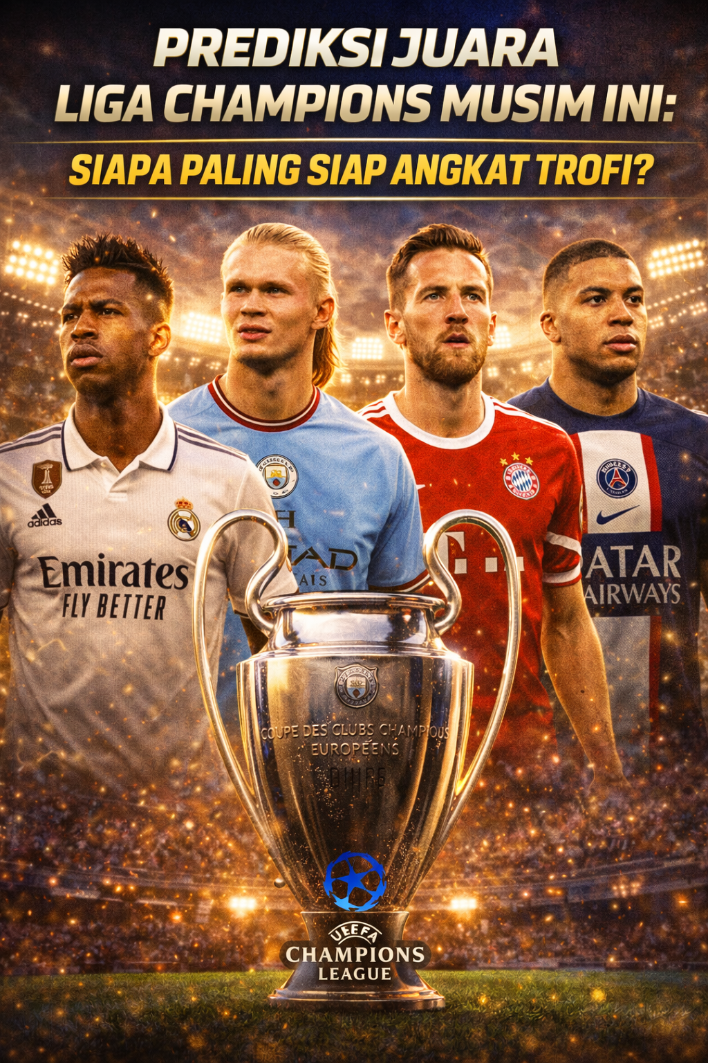 Prediksi Juara Liga Champions Musim Ini: Siapa Paling Siap Angkat Trofi?