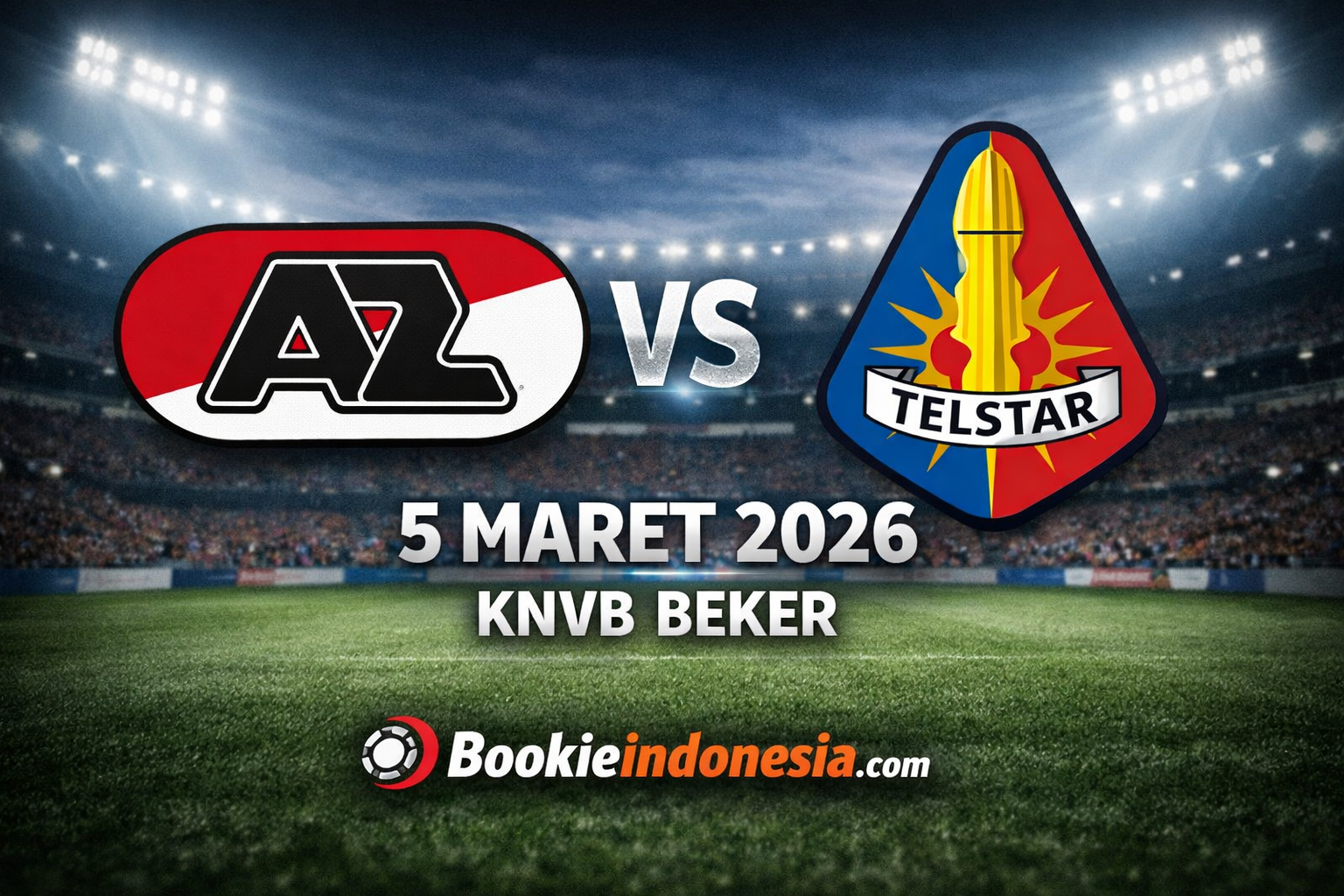 AZ Alkmaar vs Telstar – KNVB Beker