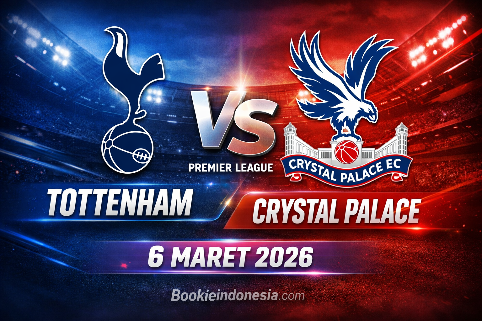 Prediksi Tottenham Hotspur vs Crystal Palace – 6 Maret 2026 Premier League