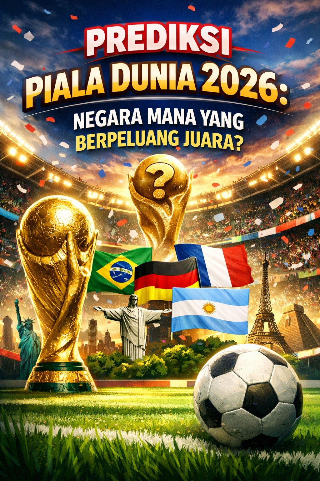 Prediksi Piala Dunia 2026: Negara Mana yang Berpeluang Juara?