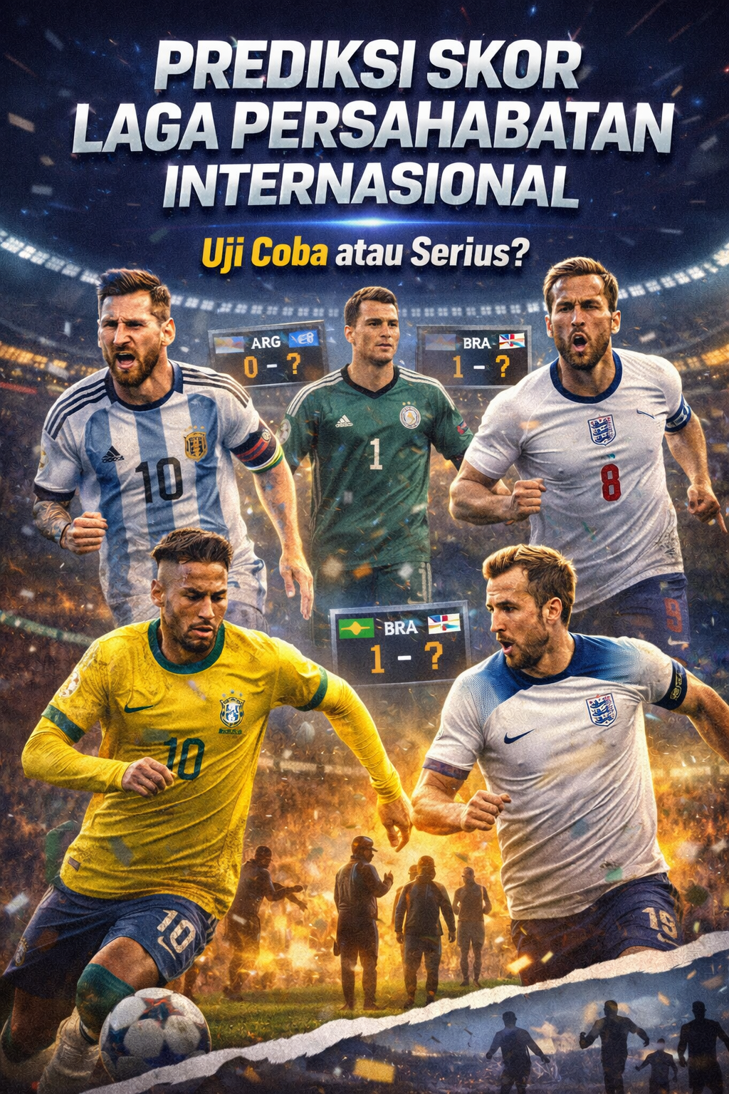 Prediksi Skor Laga Persahabatan Internasional: Uji Coba atau Serius?