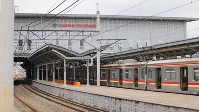 2.797 Pemudik Arus Balik Tiba di Stasiun Cikarang pada H+7 Lebaran