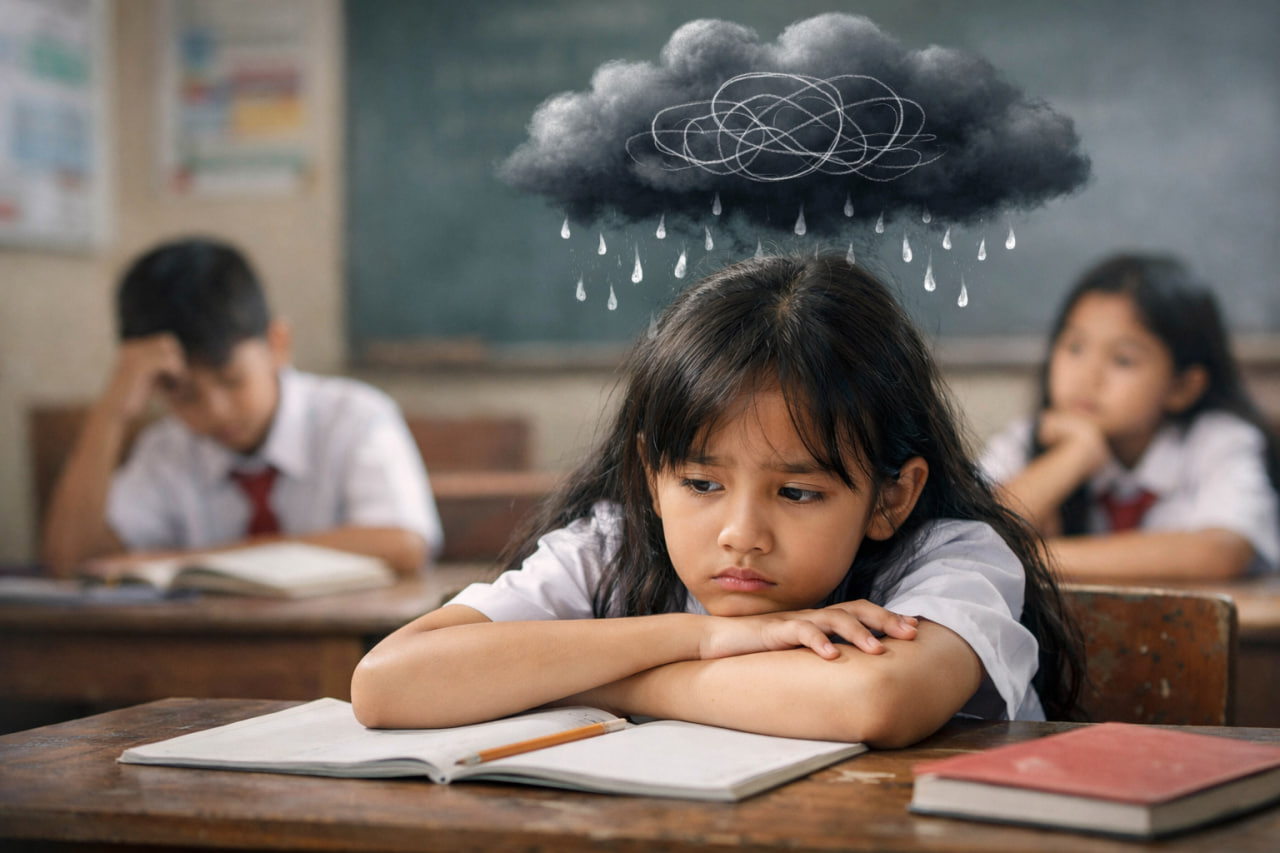 Sekitar 700 Ribu Anak Indonesia Mengalami Gejala Kecemasan dan Depresi