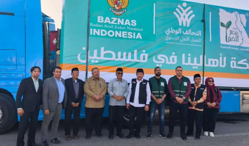 15.000 Paket Bantuan Sembako dari Indonesia Tiba dan Disalurkan untuk Warga Gaza