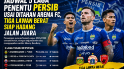 Jadwal 5 Laga Penentu Persib Bandung Usai Ditahan Arema FC, Tiga Lawan Berat Siap Hadang Jalan Juara