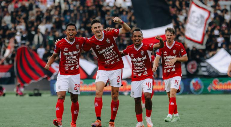 Bali United Melonjak ke Posisi 10 Usai Kemenangan Besar