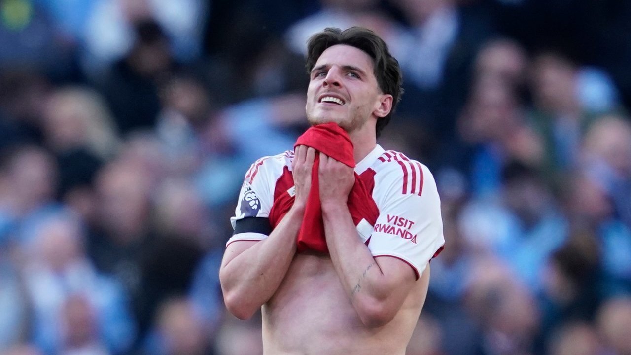 Seruan Declan Rice Usai Tumbang dari Manchester City Dinilai Jadi Sinyal Melemahnya Peluang Arsenal Juara