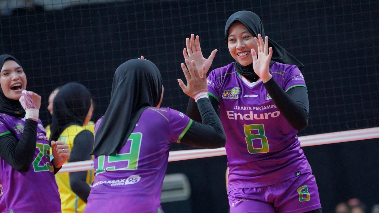 Jakarta Pertamina Enduro Selangkah Lagi ke Grand Final Proliga 2026