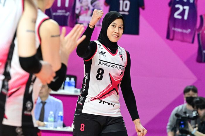 Megawati Kembali Tunjukkan Performa Tajam, Persaingan Pemain Asia di Liga Voli Korea Makin Ketat